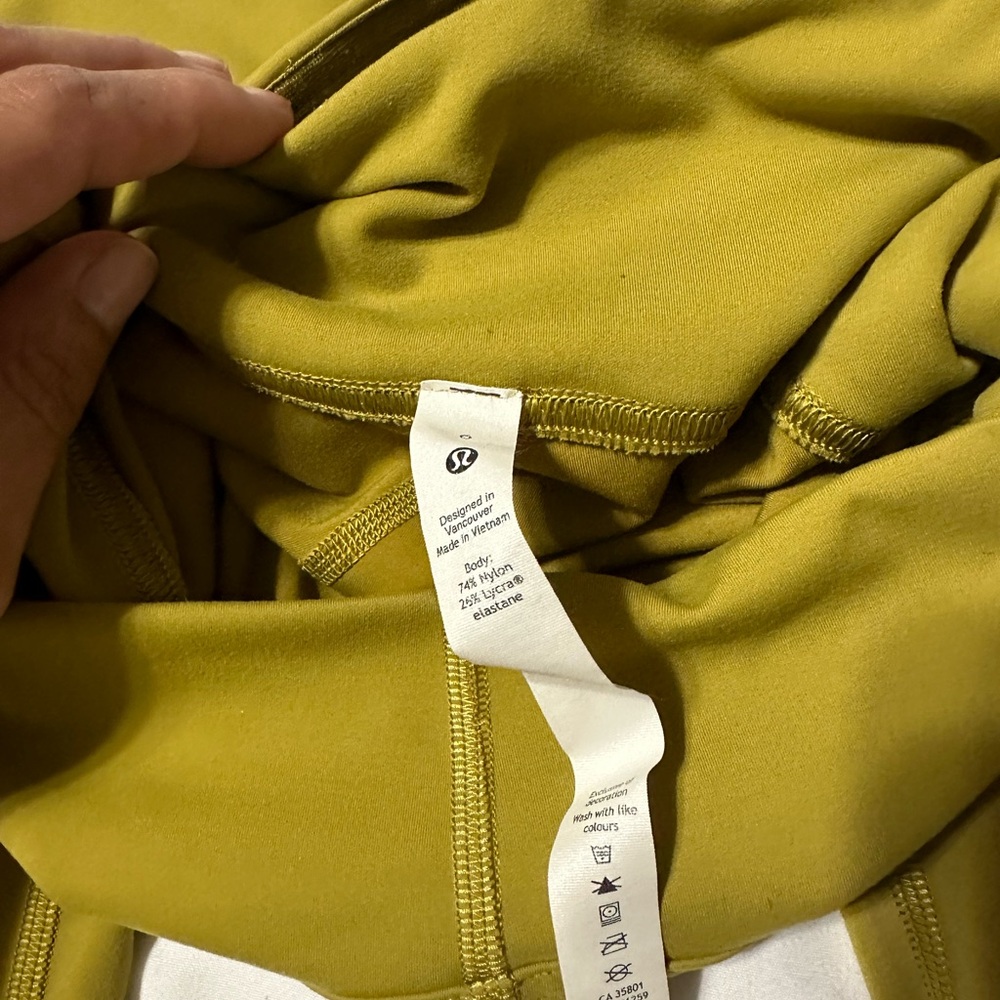 lululemon athletica Olive Green Leggings - Picture 5 of 5